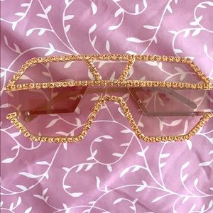 Women’s rhinestone sunglasses